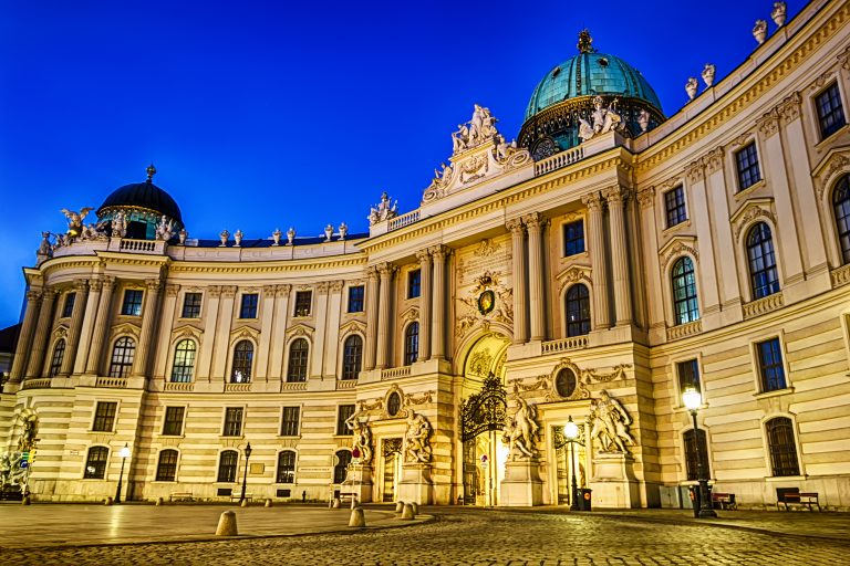 Vista nocturna · Viena