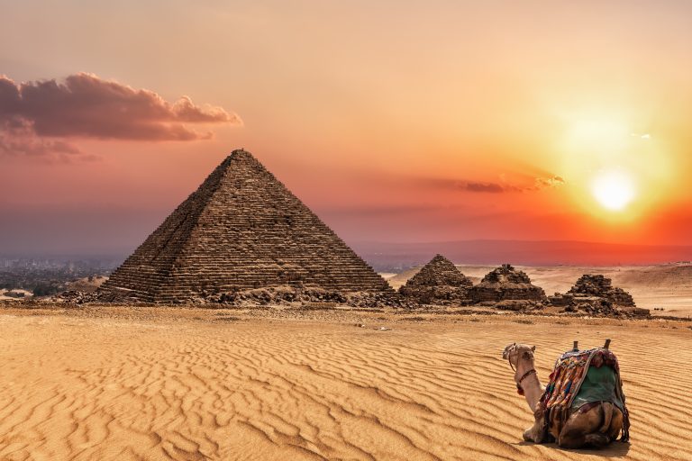 Pirámides en Giza